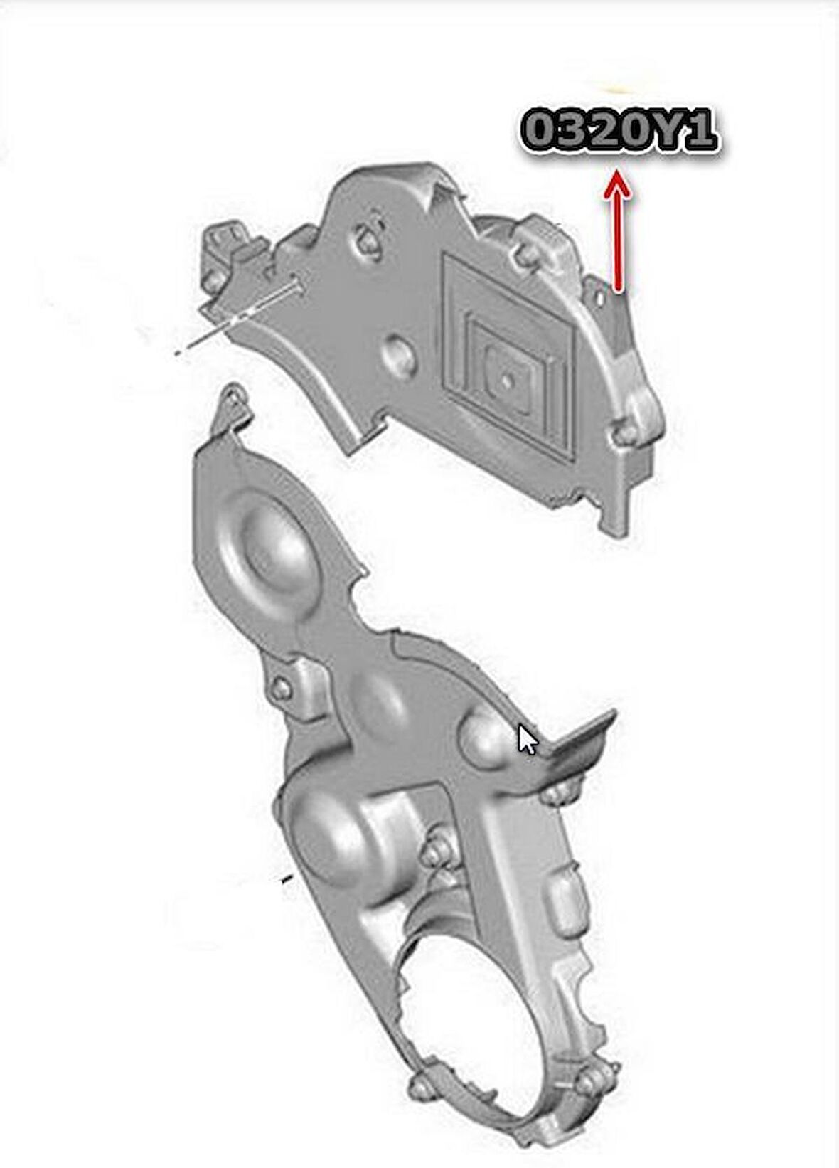 Citroen Nemo Triger Kapak [Cey] (0320Y1)